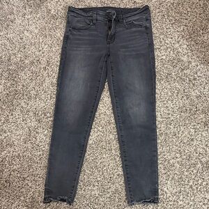 American Eagle Outfitters Dark Gray Skinny Jeans
